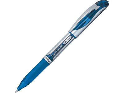 Pentel EnerGel Deluxe Gel Pens, Medium Point, Blue Ink, Dozen (BL57-C)