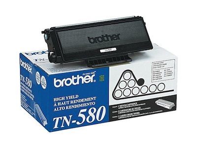 Brother TN-580 Black High Yield Toner  Cartridge