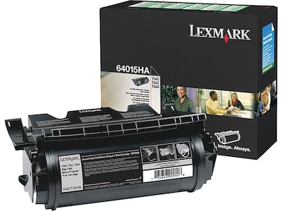 Lexmark 64015HA Black High Yield Toner Cartridge