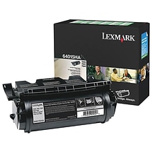 Lexmark 64015HA Black High Yield Toner Cartridge