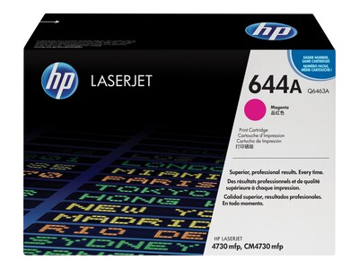 HP 644A Magenta Standard Yield Toner Cartridge (Q6463A)