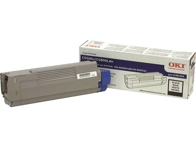 OKI 1107177 Black Standard Yield Toner Cartridge