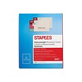 Staples Business Cards, 3.5W x 2L, Ivory 500/Pack (12528)