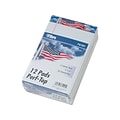 TOPS American Pride Notepads, 5 x 8, Narrow Ruled, White, 50 Sheets/Pad, 12 Pads/Pack (TOP 75101)