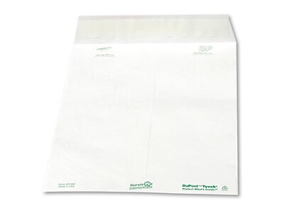 Survivor Self Seal Catalog Envelopes, 13" x 10", White, 100/Box (QUAR1580)