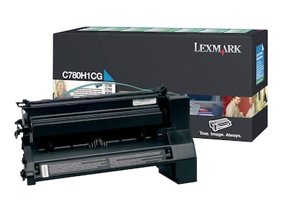 Lexmark C780 Cyan High Yield Toner Cartridge