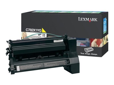 Lexmark C782 Yellow Extra High Yield Toner Cartridge
