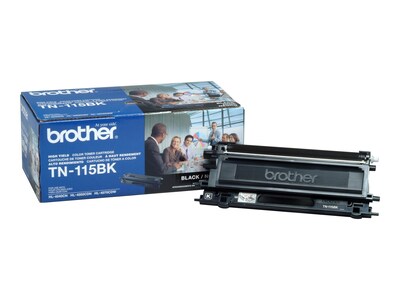 Brother TN115 Black, Cyan, Magenta, Yellow, High Yield Toner, 4/Pack