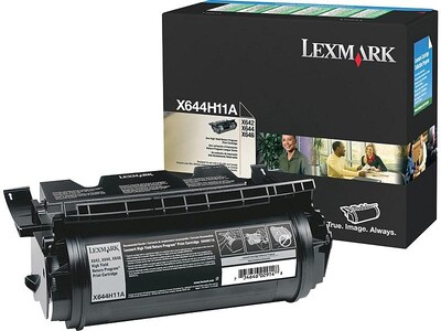 Lexmark X644H11A Black High Yield Toner Cartridge