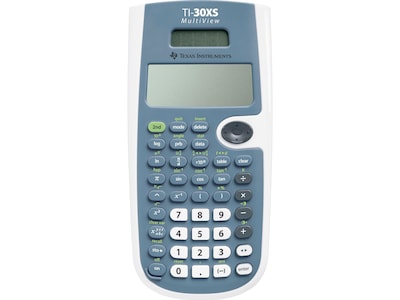 Texas Instruments MultiView TI-30XS 16 Digit Scientific Calculator, Blue/White