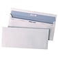 Quality Park Reveal-N-Seal Security Tinted #10 Business Envelopes, 4 1/8" x 9 1/2", White Wove, 500/Box (QUA67218)