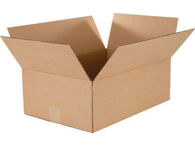 13 x 10 x 2 Corrugated Shipping Box - 25/Bundle 4 Bundles 200#/ECT, 13102 
