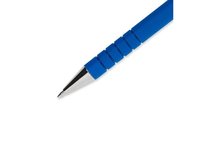 Paper Mate FlexGrip Ultra Ballpoint Pen, Fine Point, Blue Ink, Dozen (9660131)