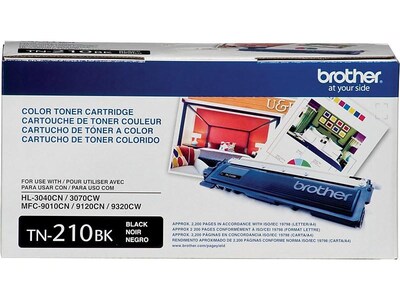 Brother TN-210 Black Standard Yield Toner Cartridge  (TN210BK)