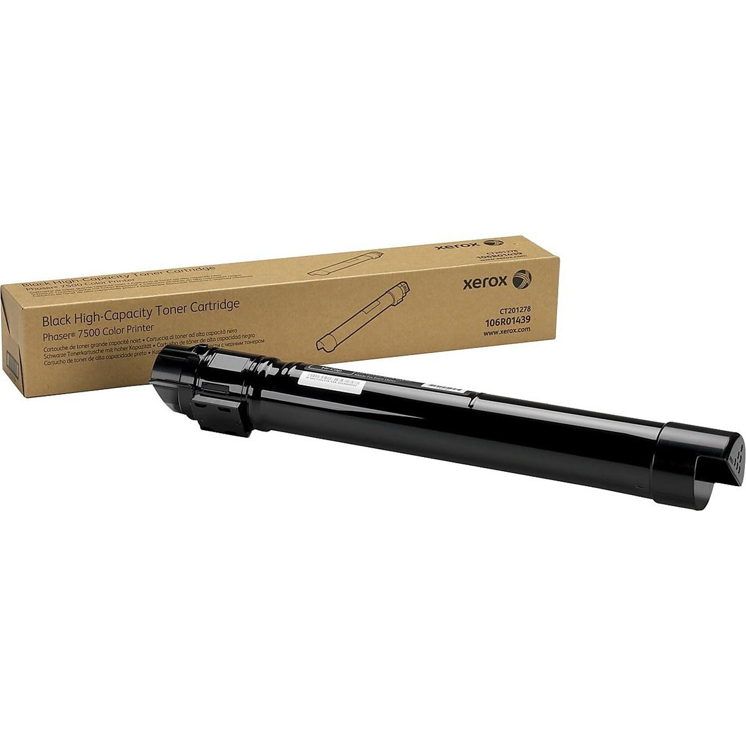 Xerox 106R01439 Black High Yield Toner Cartridge