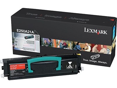 Lexmark E250 Black Standard Yield Toner Cartridge