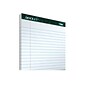 TOPS Docket Notepads, 5" x 8", Narrow Ruled, White, 50 Sheets/Pad, 12 Pads/Pack (TOP 63360)