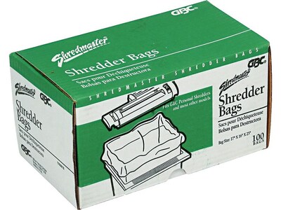 Swingline Shredder Bags, 8 Gal., 100/Box (1765016)