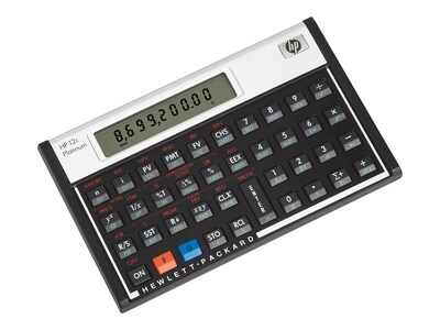 HP 12c Platinum F2231AA 10 Digit Financial Calculator
