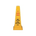 Rubbermaid Caution Cone, 25.8, Yellow (FG627777YEL)