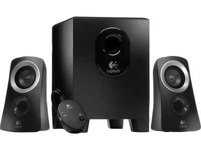 Logitech Z313 Computer Speaker System, Black (980-000382)