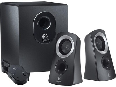 Logitech Z313 Computer Speaker System, Black (980-000382)