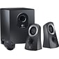 Logitech Z313 Computer Speaker System, Black (980-000382)