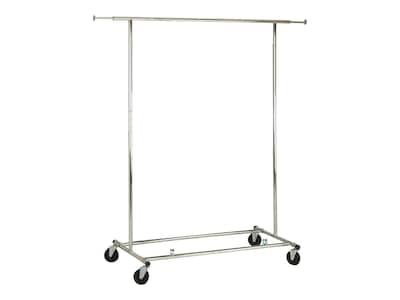 Honey-Can-Do 66.5 x 74.5 Garment Rack, Chrome Steel (GAR-01304)