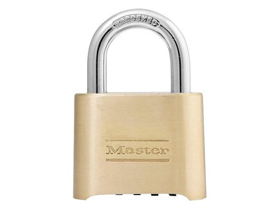 Master Lock 1500D Black Dial Preset Combination Padlock - Each