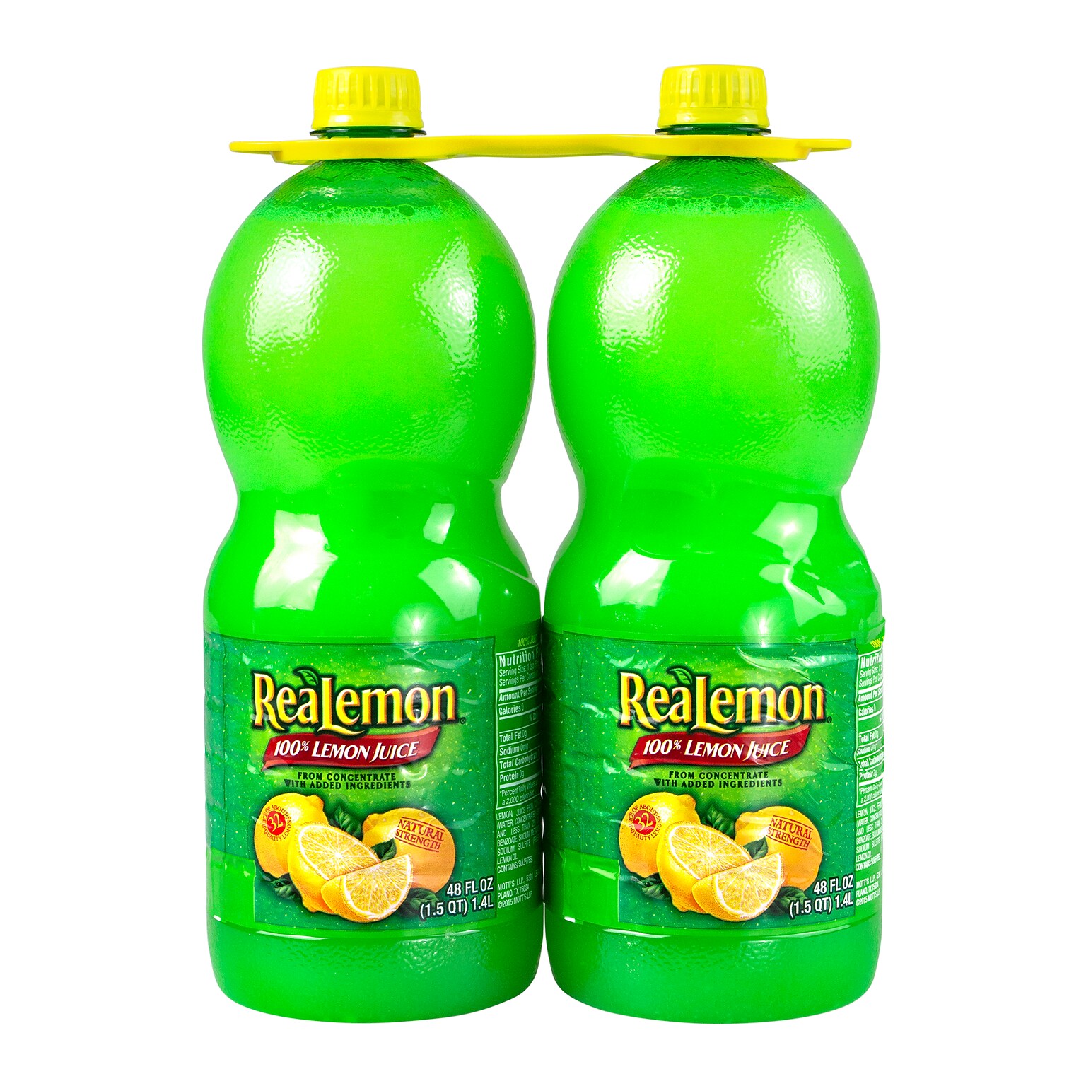 ReaLemon 100% Lemon Juice from Concentrate, 48 oz, 2/Pack (220-00913)