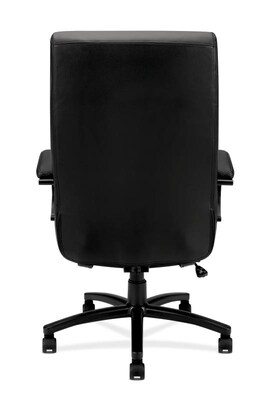 HON Validate Leather Executive Big & Tall Chair, 449.7 lb. Capacity, Black (BSXVL685SB11)