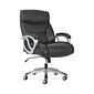 Sadie Leather Big and Tall High-Back Executive Chair, Black (BSXVST341)