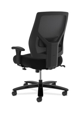 HON Crio Fabric Computer & Desk Big & Tall Chair, 450 lb. Capacity, Black (BSXVL585ES10T2)