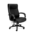 HON Validate Leather Executive Big & Tall Chair, 449.7 lb. Capacity, Black (BSXVL685SB11)