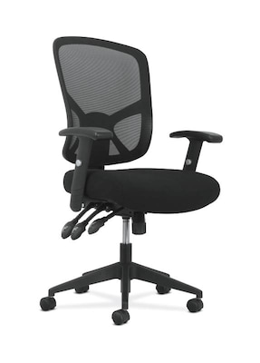 Sadie High-Back Task Chair, Height Adjustable Arms, Height Adjustable Back (BSXVST121)