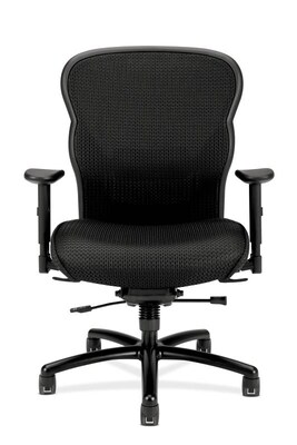 HON Wave Mesh Executive Big & Tall Chair, 449.7 lb. Capacity, Black (BSXVL705VM10)