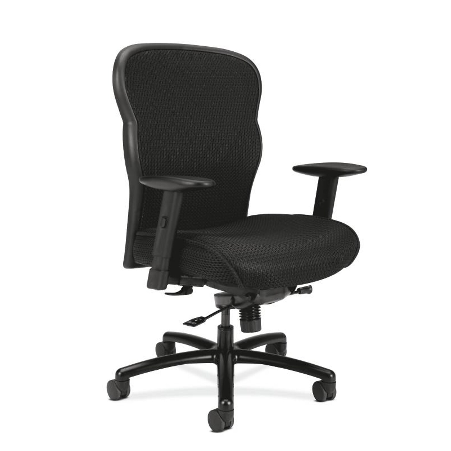 HON Wave Mesh Executive Big & Tall Chair, 449.7 lb. Capacity, Black (BSXVL705VM10N)