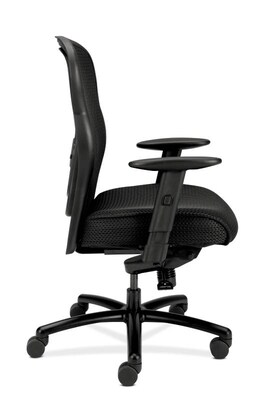 HON Wave Mesh Executive Big & Tall Chair, 449.7 lb. Capacity, Black (BSXVL705VM10)