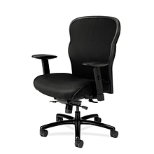 HON Wave Mesh Executive Big & Tall Chair, 449.7 lb. Capacity, Black (BSXVL705VM10)