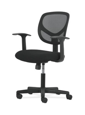 Sadie Mid-Back Task Chair, Fixed Arms (BSXVST102)