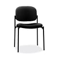 HON Scatter Fabric Stacking Guest Chair, Black (BSXVL606VA10)