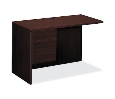 HON 10500 Series Return, 1 Box/1 File, 48W, Mahogany Finish (HON10516LNN)