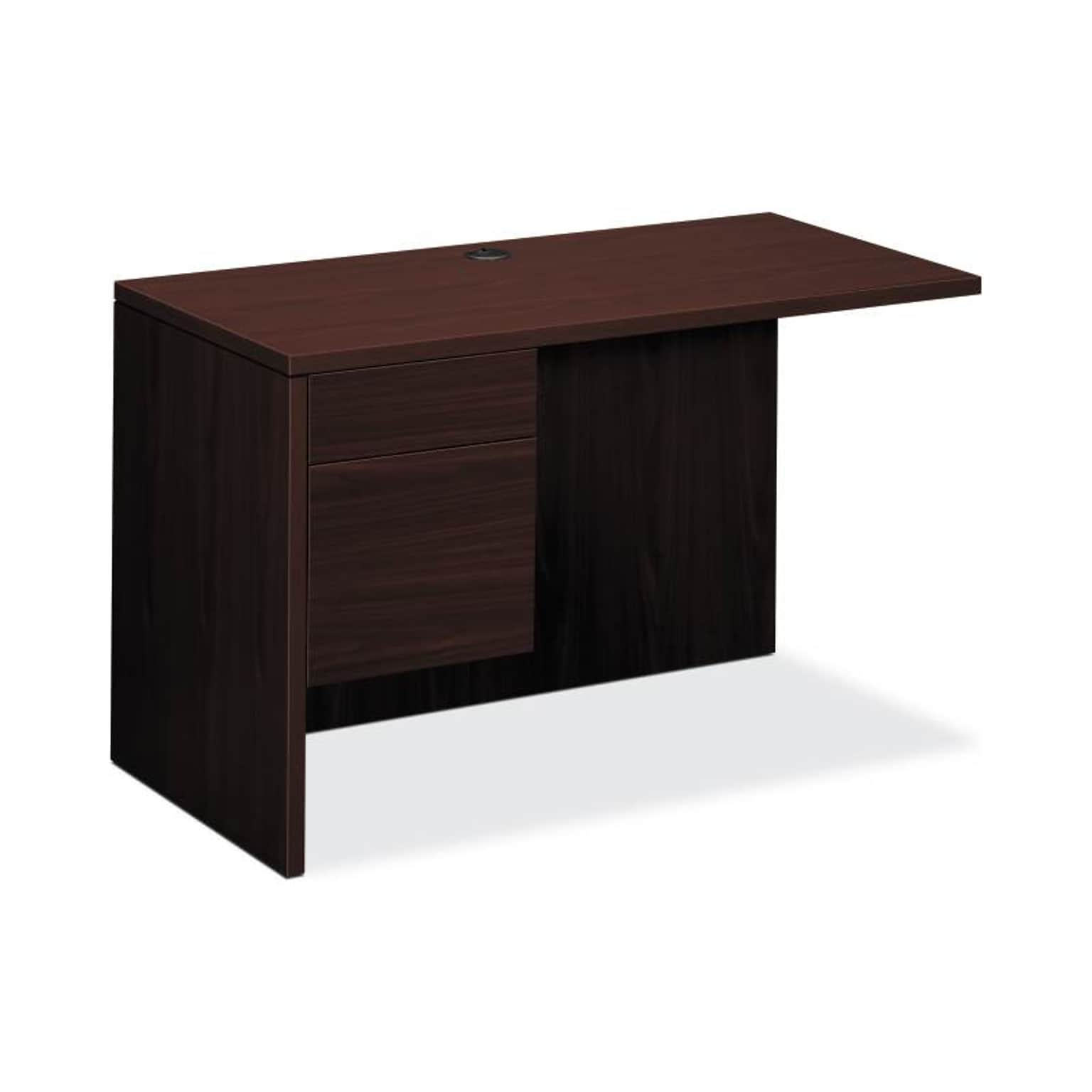 HON 10500 Series Return, 1 Box/1 File, 48W, Mahogany Finish (HON10516LNN)