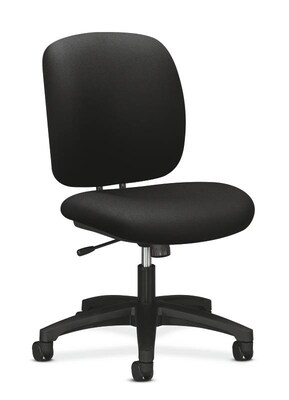 HON ComforTask Chair, Center-Tilt, Black Fabric  (HON5902CU10T)