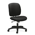 HON ComforTask Chair, Center-Tilt, Black Fabric  (HON5902CU10T)