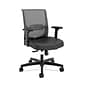 HON Convergence Vinyl Task Chair, Adjustable Arms, Black (HONCMY1AUR10)