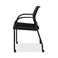 HON Ignition ilira-Stretch Mesh Multi-Purpose Stacking Chair, Black (HONIS107IMCU10)