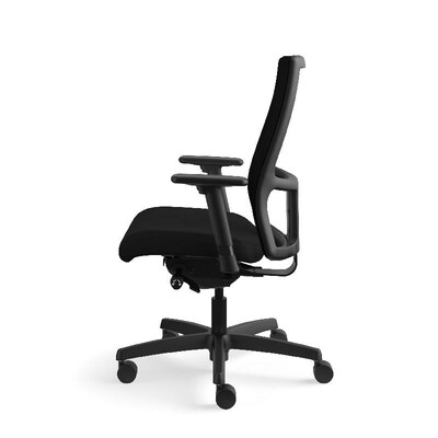 HON Ignition Mesh Back Fabric Computer and Desk Chair, Black (HONIW103CU10)