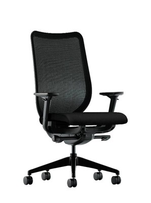 HON Nucleus Mesh Back Polyester Task Chair, Black (HN1.A.H.IM.CU10.SB.T)