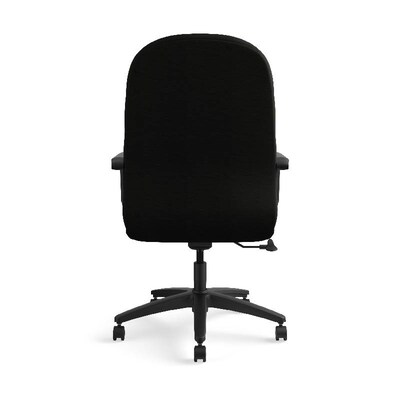 HON Pillow-Soft Leather Executive Chair, Black (HON2091SR11T)